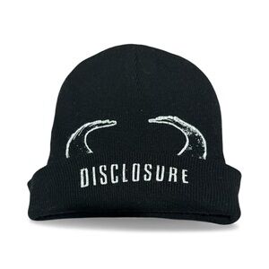 Disclosure Unisex Black Beanie